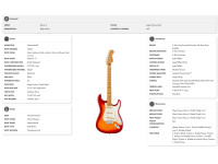 Fender Player II Stratocaster Maple Fingerboard Aged Cherry Burst Fender Player II Stratocaster Maple Fingerboard Aged Cherry Burst